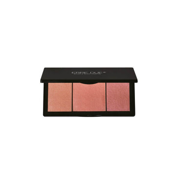 Erre Due Blush & Glow 403 Rosy Evenings - Παλέτα Ρουζ & Highlighter 10gr - Ανοιχτή θήκη